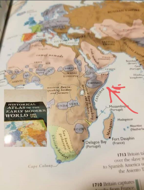 Historical ATLAS Of the MODERN WORLD 1492-1783
OROMO