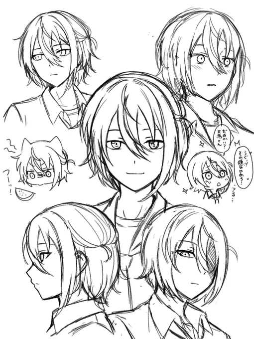 ひたすら中🎈を描きまくった 