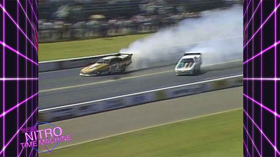 NHRADragster's tweet photo. NHRA events at the @txmplex
are never boring, and that was certainly the case in 1989 as we take a trip back in our latest episode of #NitroTimeMachine.
https://t.co/9LwFEIr2Xr https://t.co/KhcwjiP9C1