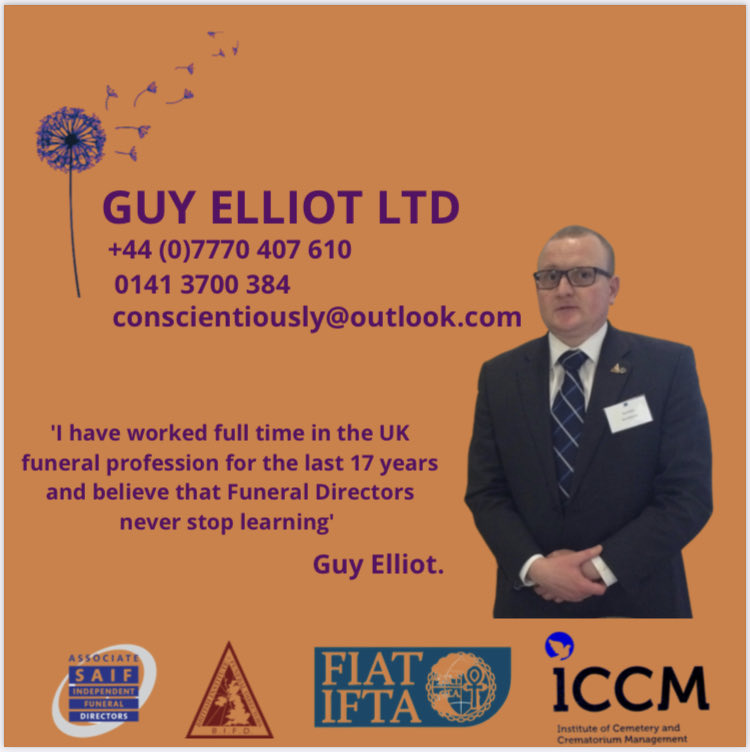 GuyElliotLtd's tweet photo. I started my career in the funeral profession 17 years ago on Monday 10th October 2005.

The profession soon became my passion and way of life. I still feel as enthusiastic as i did on my first day.

Thank you to all the undertakers who continue to inspire me.

Best wishes,

Guy https://t.co/qRoNsOYizG