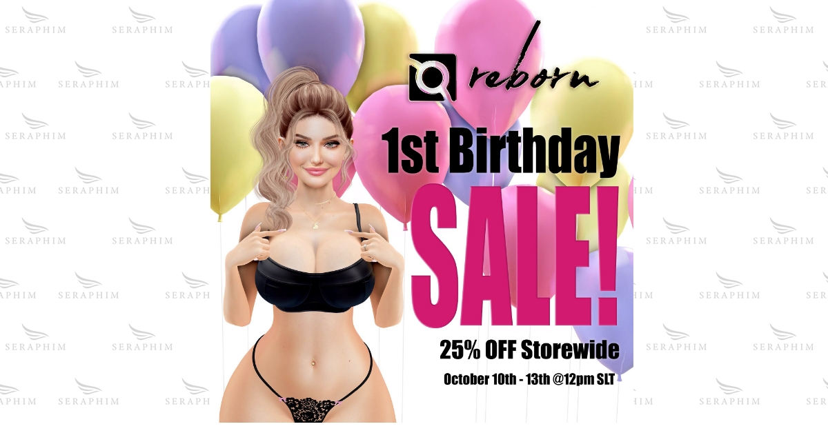 SeraphimSL's tweet photo. Welcome To The Ebody Reborn 1st Birthday Sale! https://t.co/3D9SLFVMg3
#seraphim #seraphimsl #secondlife #virtualreality #SL https://t.co/tU84cbjIAv