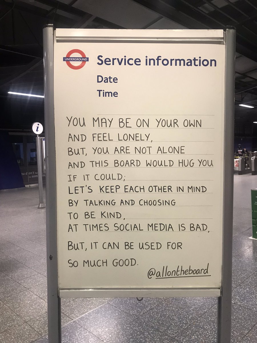 allontheboard's tweet image. This board would hug you if it could.

#WorldMentalHealthDay #MentalHealth #BeKind #YouAreNotAlone