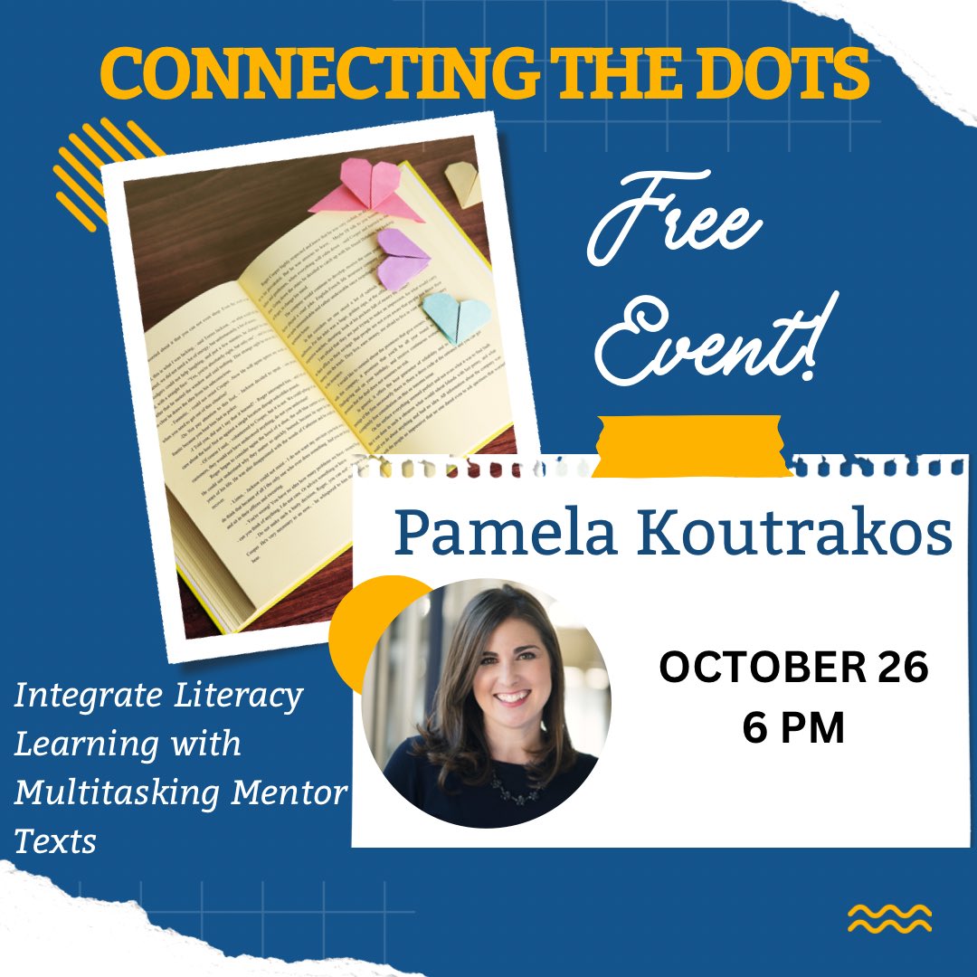 Join us for this free public event! Register at: tinyurl.com/NJLAPDs #njed #edchat #teach #teachers #teaching