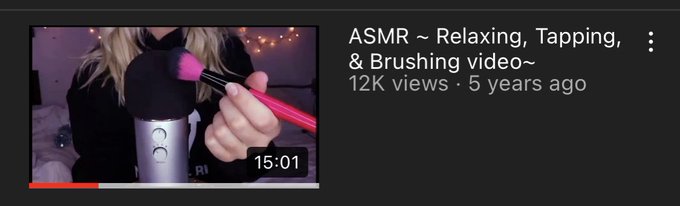 First ASMR video 🥹   https://t.co/JQxFcZZkds https://t.co/ihd7ZLkI3E<a href="/tag/asmr"class="tags"><span>#asmr</span></a>