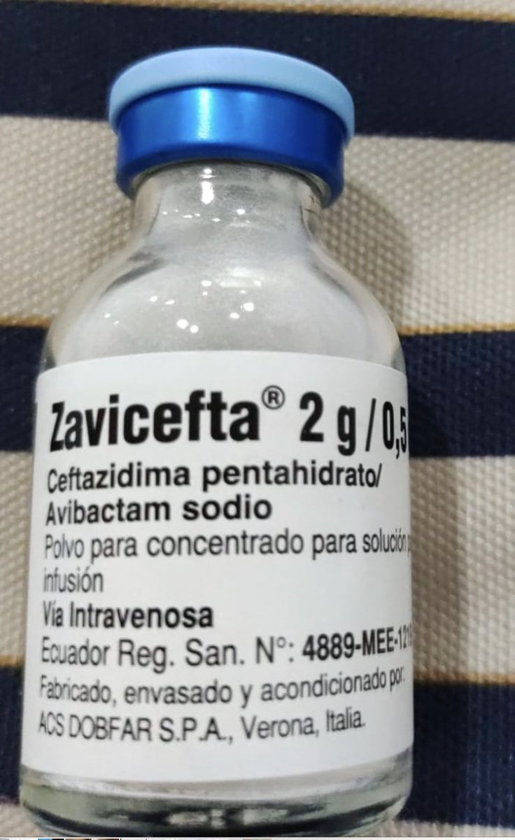 Por favor les suplico den RT. Sw necesita de suma URGENCIA 
Ceftazidima / Avibactam 2,5g y ZAVICEFTA ampollas, son para comprar, no las encontramos por ningún lado, comunicarse con  Mayra Ponce 0968115276 GRACIAS por RT 🙏🏼
#JuntosSomosInvencibles