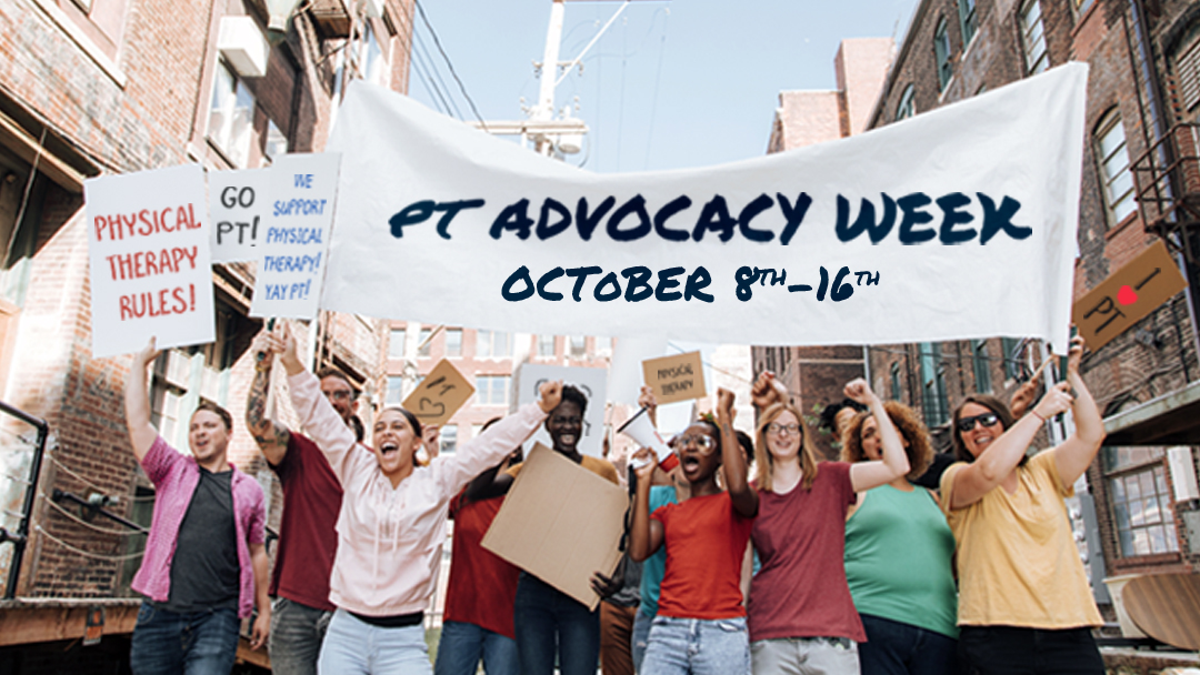 IPTAconnect's tweet photo. During IPTA's #PTAdvocacyWeek (October 8-16th) consider making a donation to our IPT-PAC. These funds help us to support our physical therapy champions in Springfield as the IPTA continues to further legislation to promote and protect our profession. 
https://t.co/0q5h32Qqvv https://t.co/uK1xUzgnG7
