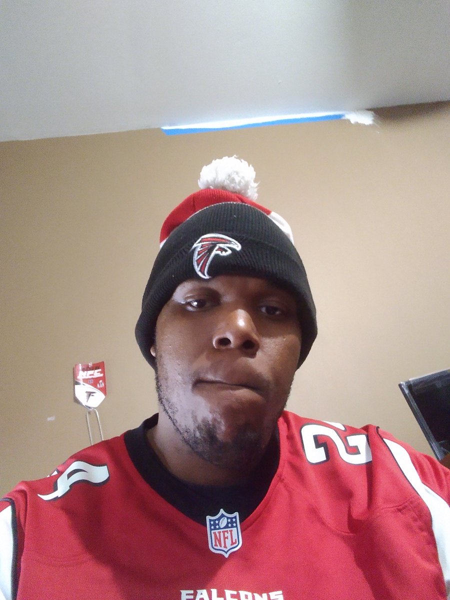 mr_Jayatl's tweet photo. Just wanted to add some pics repping my Squad #FalconsFan it sucks we got cheated but I still go hard for my team https://t.co/blC9B42uNs
