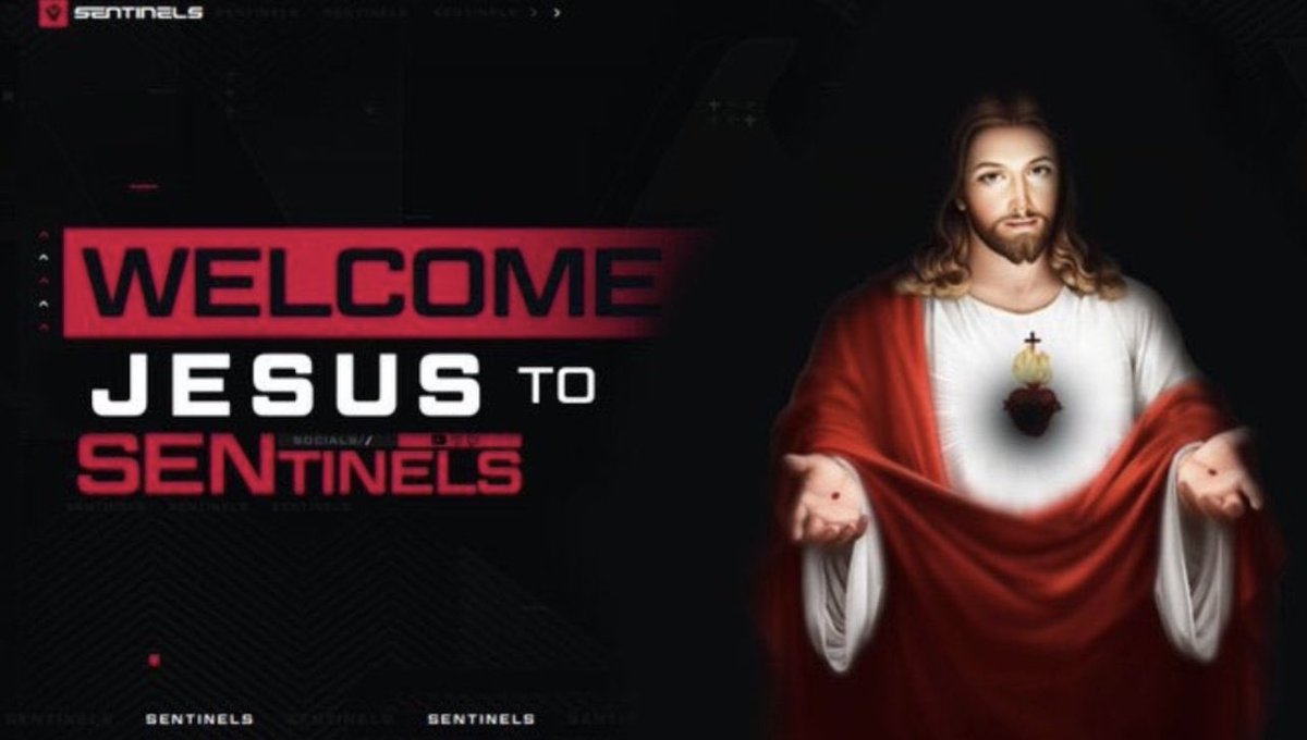 SentinelsBurner's tweet photo. @Sentinels @TenZOfficial when are we announcing SEN Jesus https://t.co/zRXKRb6NUS