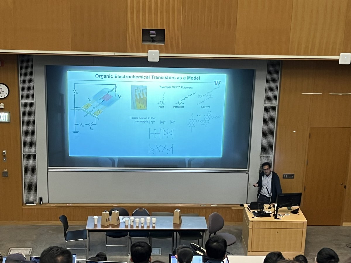 gingerlabUW's tweet photo. Our very own @rajgiri giving the @uw_mse seminar to a standing room only audience! https://t.co/Z0LqJWRyno
