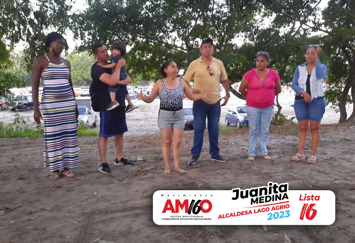 Amigo16LagoAgri's tweet photo. 🪁Una linda, amena y divertida jornada de integración vivimos el equipo de #Amigo16. Esta vez estuvimos en la playita de nuestro magestuoso río Aguarico. fortalecemos nuestros lazos de amistad en este gran proyecto2023.
#JuanitaMiAlcaldesa 🇺🇿#LogramosDesarrollo somos #Lista16 https://t.co/lumNmlPxxk