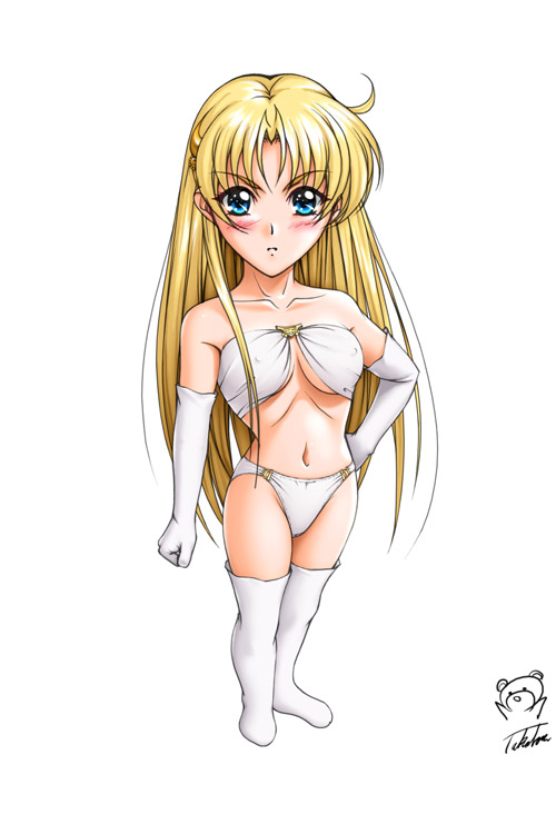 光の一族編のシャロンの服装が下着と手袋とソックス?が白ですね～。
白は王道で良い!😉
塗りはかなり気を使うけどね～色が薄いからグラデーションの荒れが目立ちやすいから。😓

#あなたのしろ色の作品を見せてください 