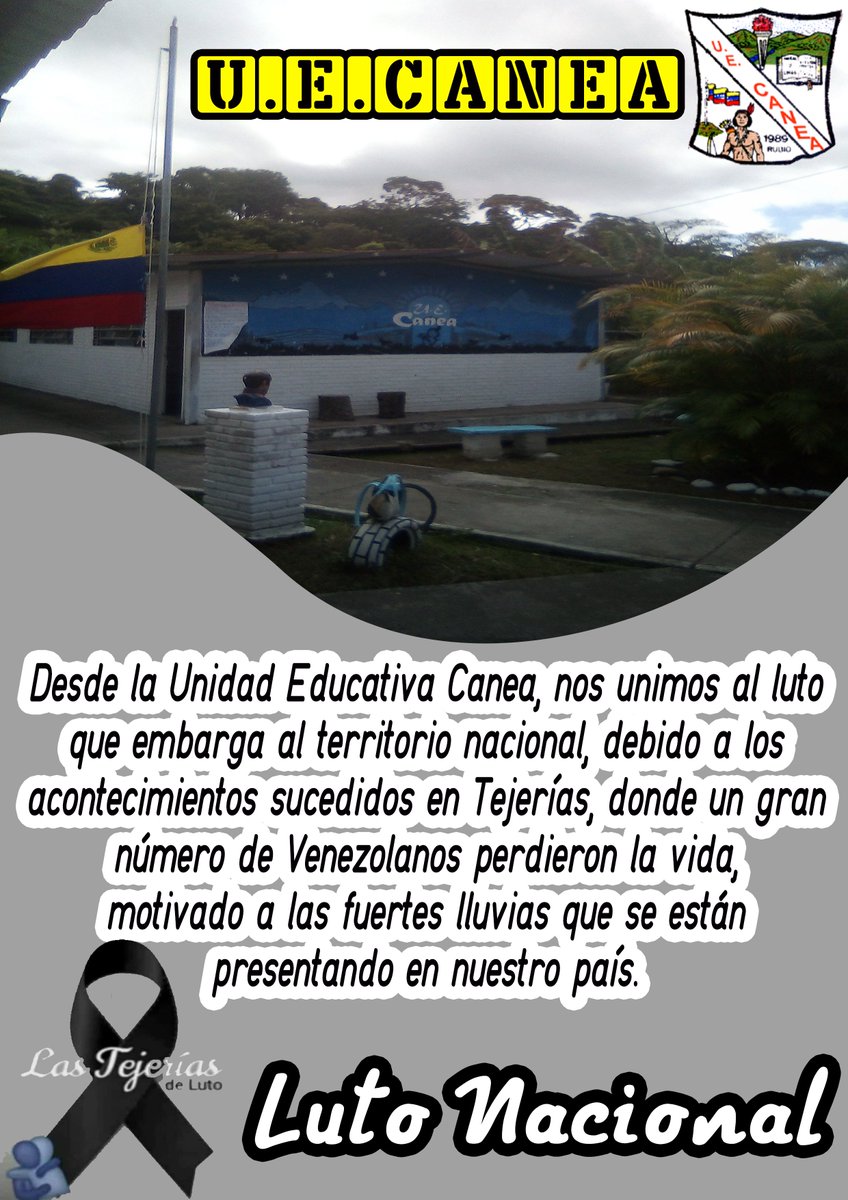 canea_cra's tweet photo. Solidaridad con Tejería - U.E. CANEA @2018Cra @educacion_junin @ZonaEducTachira @_LaAvanzadora https://t.co/JAXGyP6Ffz