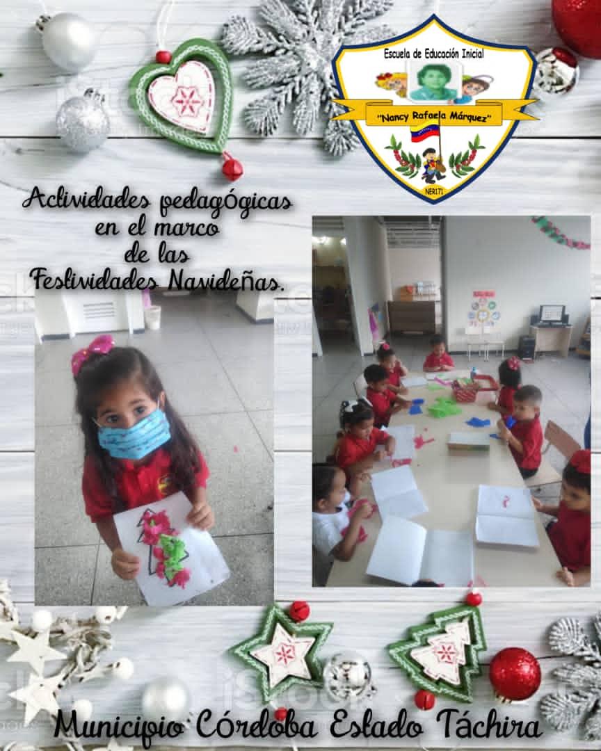 EEIN Nancy Rafaela Márquez municipio Córdoba nuestros escolares realizando trabajos navideños <a href="/Berzabethg1/">Berzabethgandicaoficial</a> <a href="/CordobaFlorece/">CórdobaFlorece</a> @MPPEDUCACION <a href="/Crazet2011/">Crazet2011</a> @ZonaEducTachira <a href="/_LaAvanzadora/">Yelitze Santaella</a>