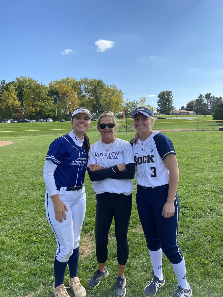 I had a great time today at the <a href="/KUBearsSoftball/">Kutztown University Softball</a> camp. Thank you to all the players and coaches that made today so much fun!