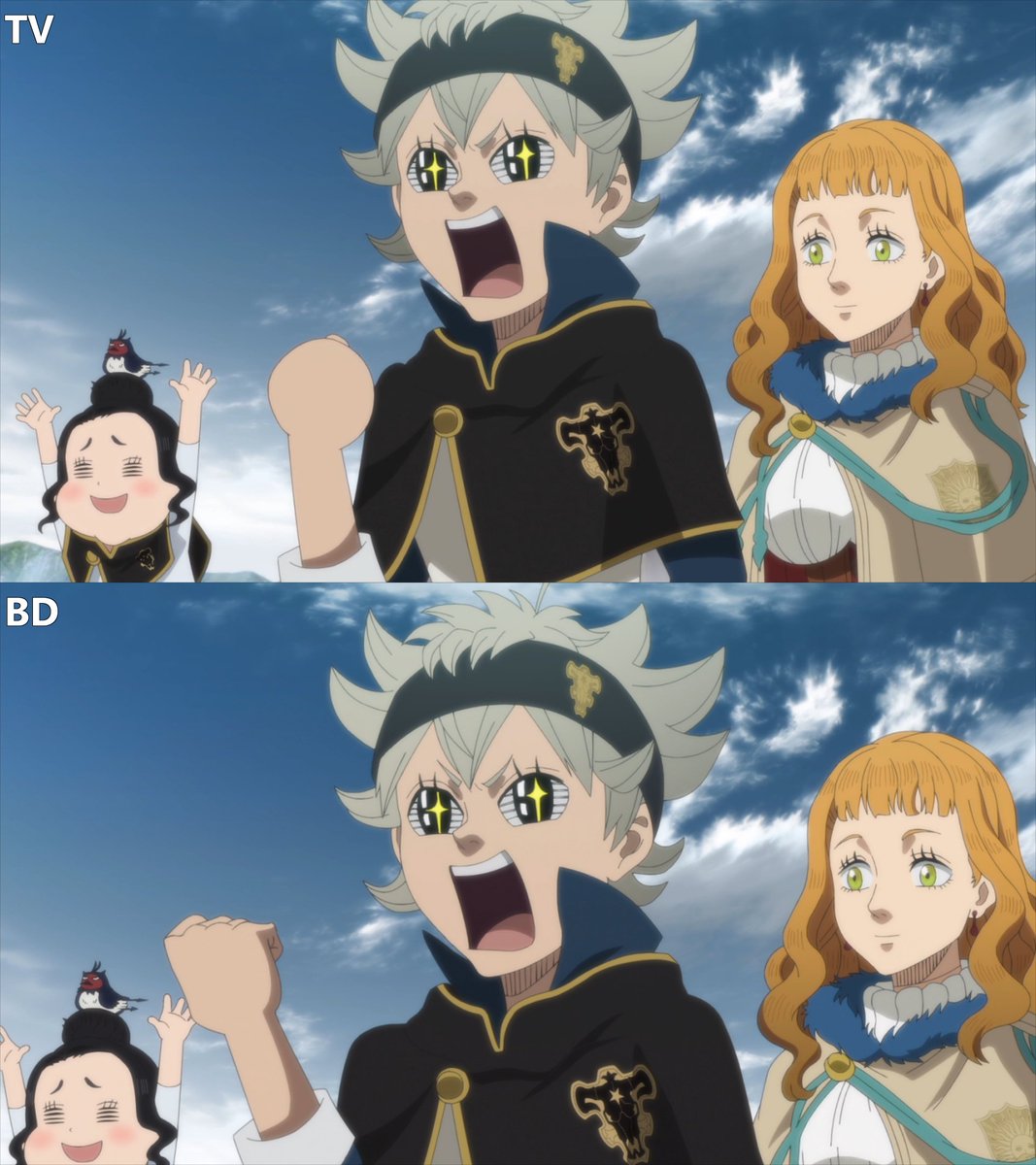 Black Clover Comparisons on Twitter "Black Clover Episode 77"
