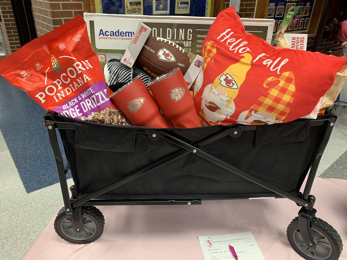DigPinkOlathe's tweet photo. Olathe Community! Come to Olathe South tonight to bid on 1 or 5 of these awesome @DigPinkOlathe Silent Auction Baskets created by our 5 HS volleyball programs!
Doors opened @ 5:30 - lots of time to come place your bids! 🎀
More photos below! 👇
#DigPink #SideOutFoundation https://t.co/TNojk9tXR9