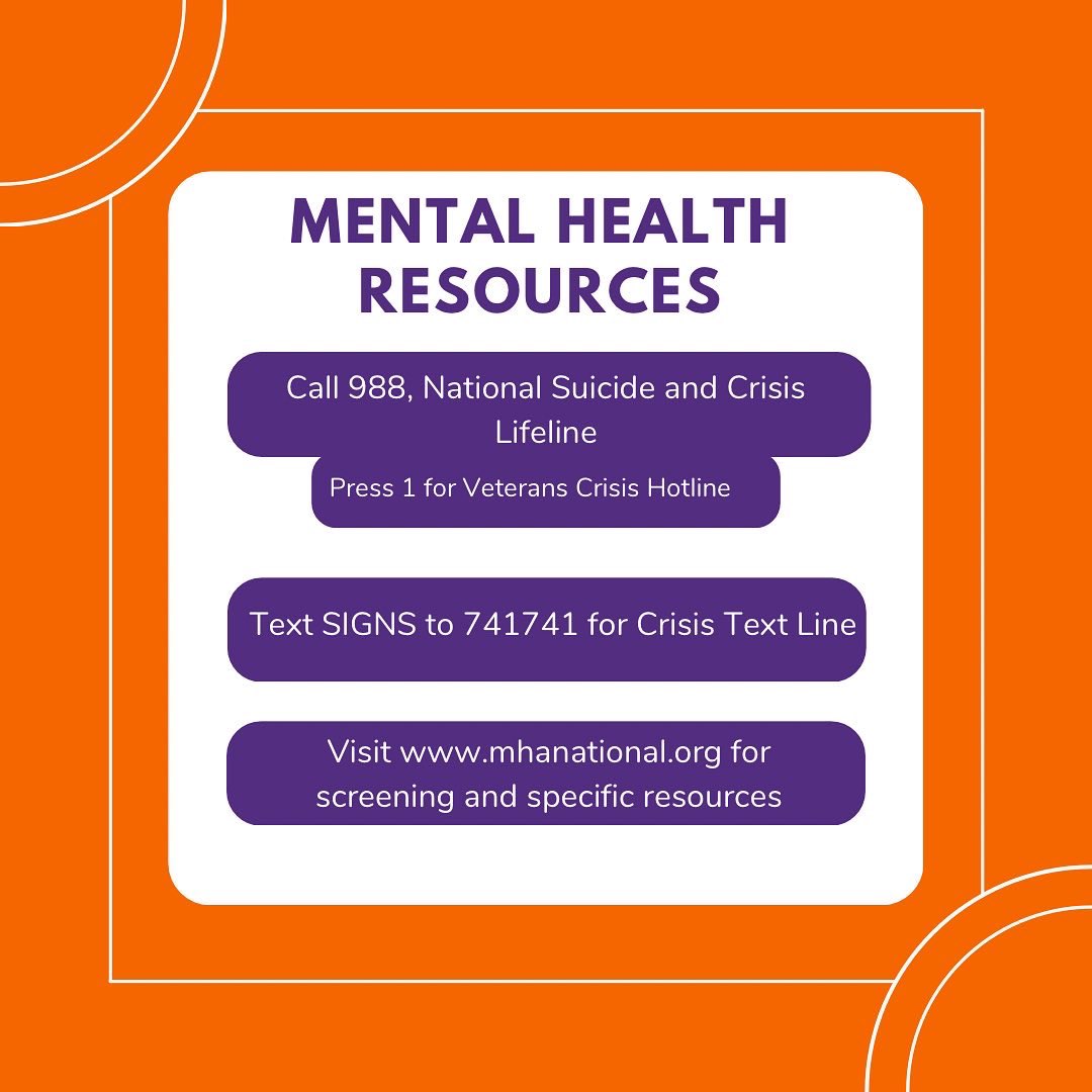 Happy world mental health day! Today, and every day, it’s important to know these important and lifesaving resources, but even more important is knowing that it’s okay to ask for help! #cuparasoccer #worldmentalhealthday #mentalhealth #awareness