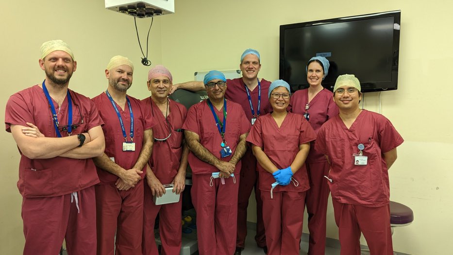 Another great day, great team…two specialties working as one; regularly delivering world-class major head and neck procedures as standard on the UK South Coast - surgery done the way it should be; cutting edge. #TORS #roboticfreeflap #dynamicfacialreanimation #3dprintedimplants