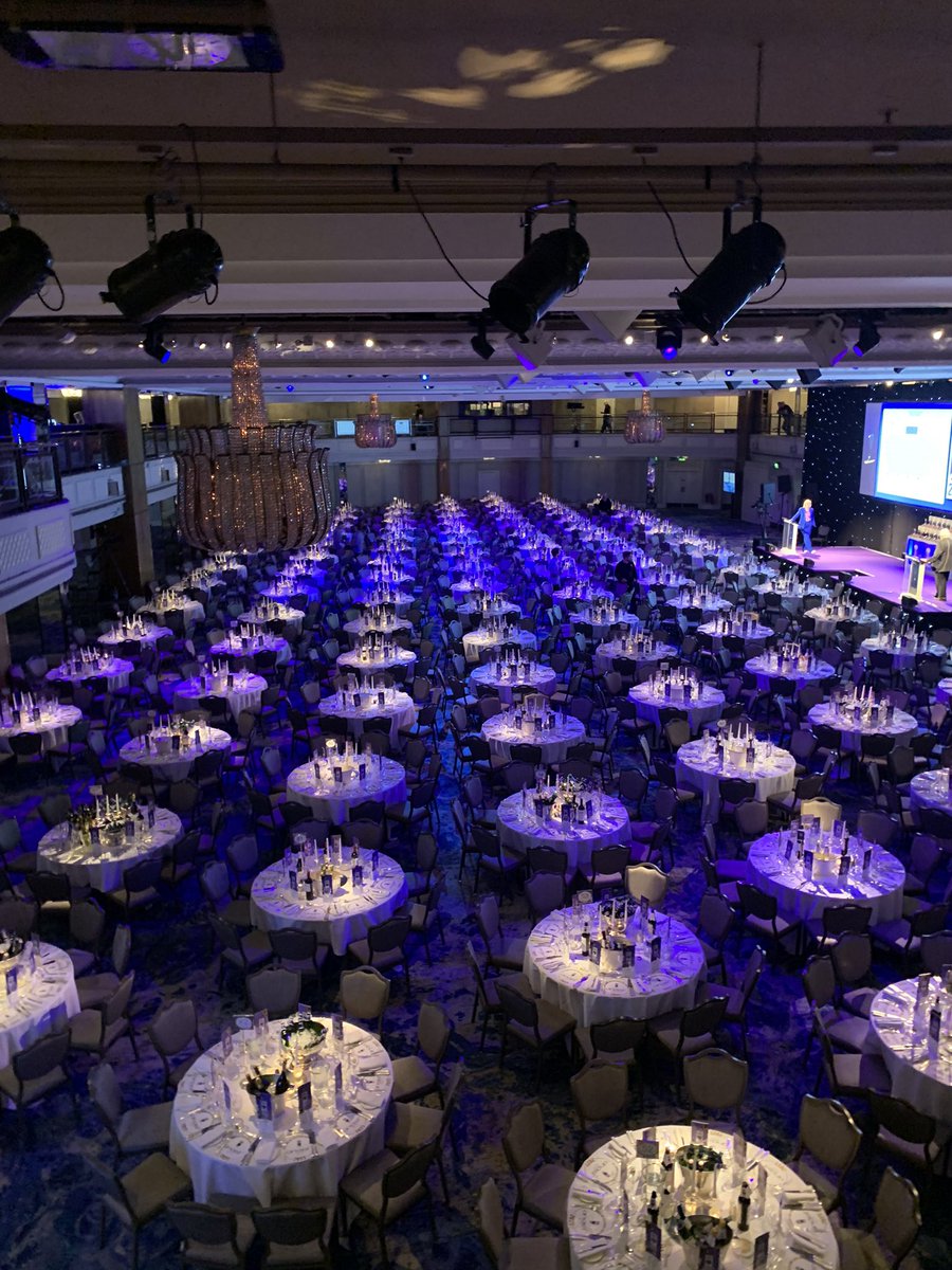 TransfChange's tweet image. Just before the start of tonight’s National Rail Awards. Felt pre pandemic and back to normal. 

Congratulations to all the winners