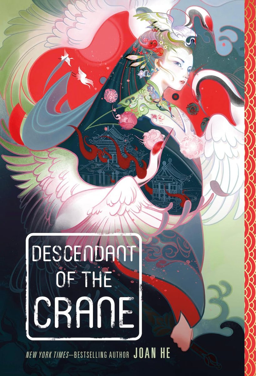 definitelybooks's tweet photo. In Descendant of the Crane, a determined and vulnerable young heroine struggles to do right in a world brimming with deception. This gorgeous, Chinese-inspired fantasy is packed with dizzying twists, complex characters, and intricate politics. #JoanHe #DescendantOfTheCrane https://t.co/ETSBo4zkb6