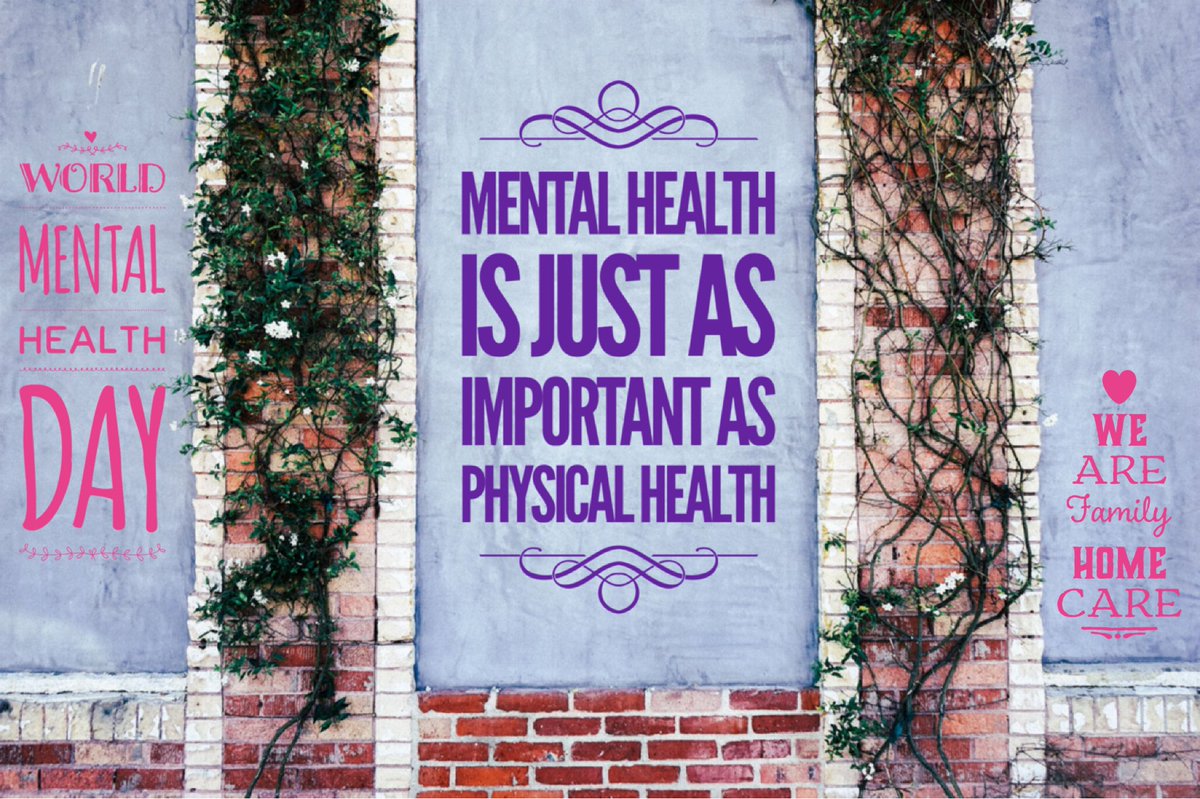 wearefamilyhc's tweet photo. It’s #WorldMentalHealthDay . It’s an opportunity to talk about mental health and to share tips and advice. Remind those in your life that it’s ok to ask for help when struggling. #wafhc #care https://t.co/9y8wXh8pui