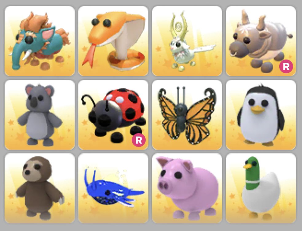 SalemsProton's tweet photo. #adoptme giveaway !

rules :
 - follow me
 - like + retweet
 - comment done and which pet you want (optional)

higher chances in thread https://t.co/jme1sTCXNn