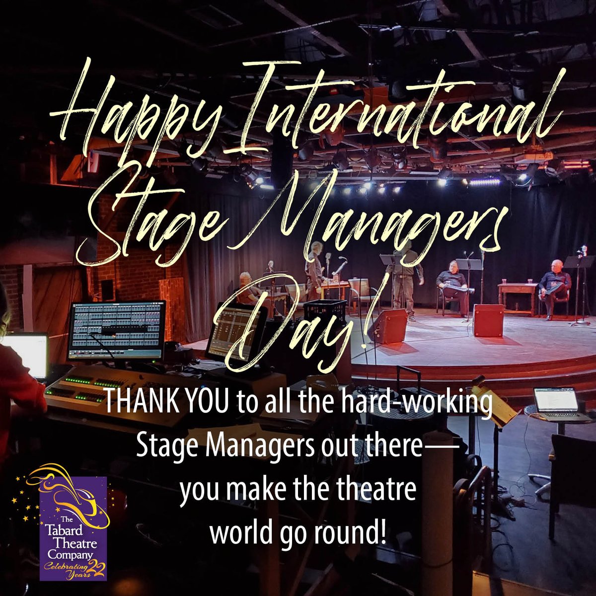Today is International Stage Managers Day, so we'd like to take this opportunity to sing the praises of all the Stage Managers out there who make great theatre possible with their magical stage managing skills!