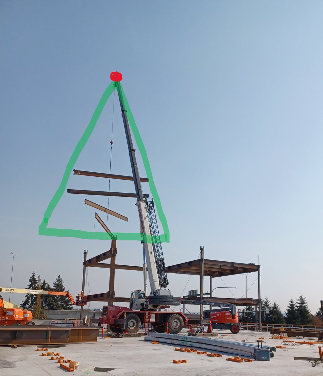 Everett, WA boasts a beautiful skyline of trees. While we love a good tree, our personal favorites are the ones made out of steel! #Xmas #construction #ironworkers #conxtech
