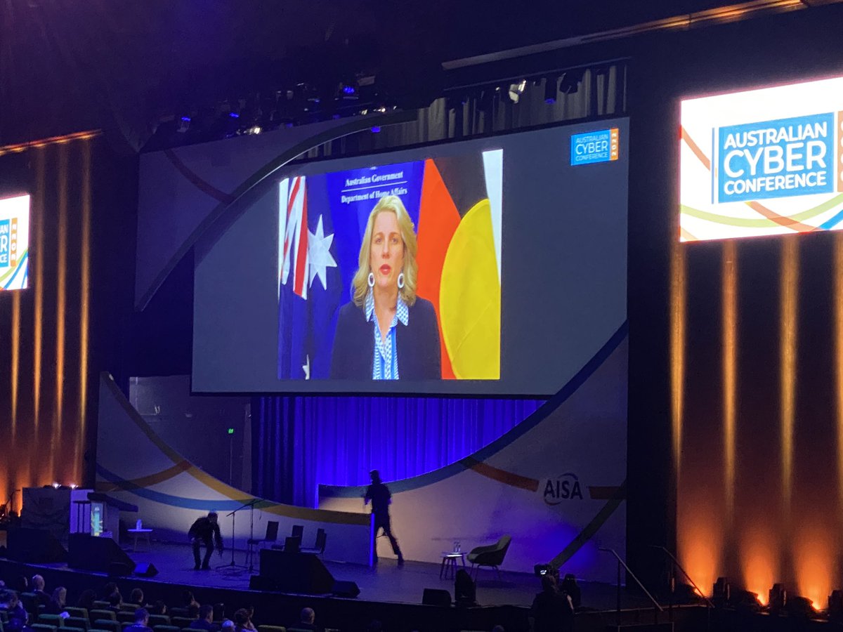 AusWomenInSecurity (@awsn_au) on Twitter photo Cybercon Melbourne has kicked off!Great to see opening address by <a href="/ClareONeilMP/">Clare O'Neil MP</a> talking about the new cybersecurity strategy.
Going 2023 she has new ideas and enthusiasm. World leader in cybersecurity. Whole of nation effort, everyone has a role to play. Canβt do it alone. Cybercon Melbourne has kicked off!Great to see opening address by <a href="/ClareONeilMP/">Clare O'Neil MP</a> talking about the new cybersecurity strategy.
Going 2023 she has new ideas and enthusiasm. World leader in cybersecurity. Whole of nation effort, everyone has a role to play. Canβt do it alone.