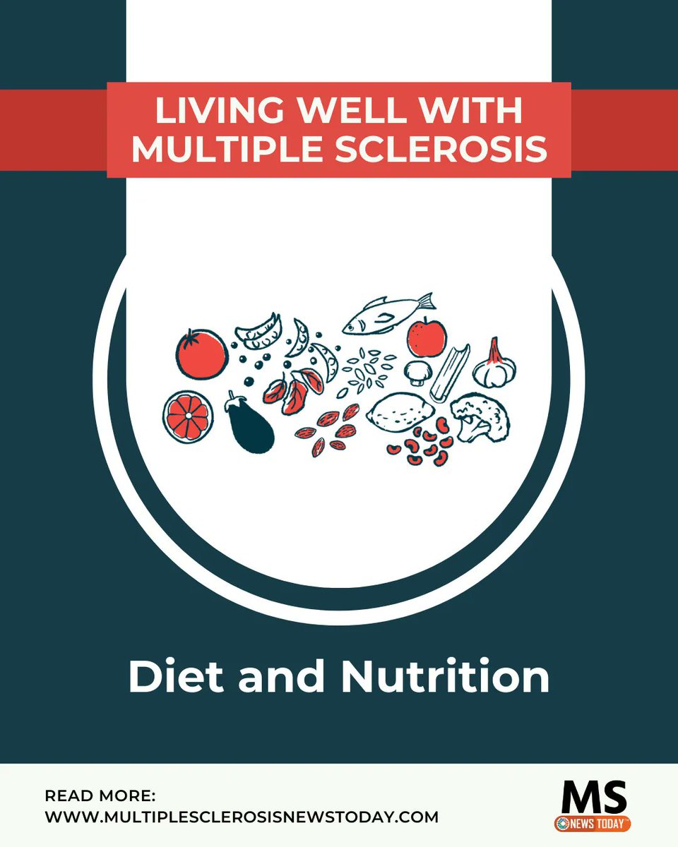 MSNewsToday's tweet photo. Certain foods can affect energy levels and bladder and bowel health in people with MS. We break down the latest research on diet and nutrition in our guide on Living Well With MS. https://t.co/fLwPlaEOUz
#multiplesclerosis #msnews #msawareness #msresearch https://t.co/MOY8DoLUYE