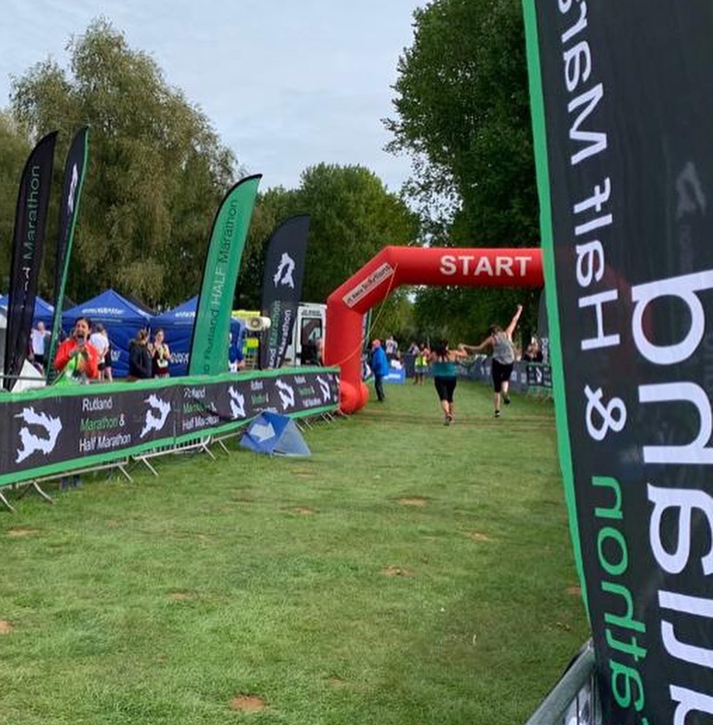 We did a thing 

🏃🏽‍♀️ 🏃🏽‍♀️ 

13.1miles 

#HalfMarathon #RutlandHalf #Running #SlowAndSteady #GirlsWhoRun #thisgirlcan