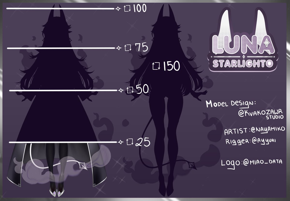 LunaStarlighto✨💜 Succubus Vtuber tweet media