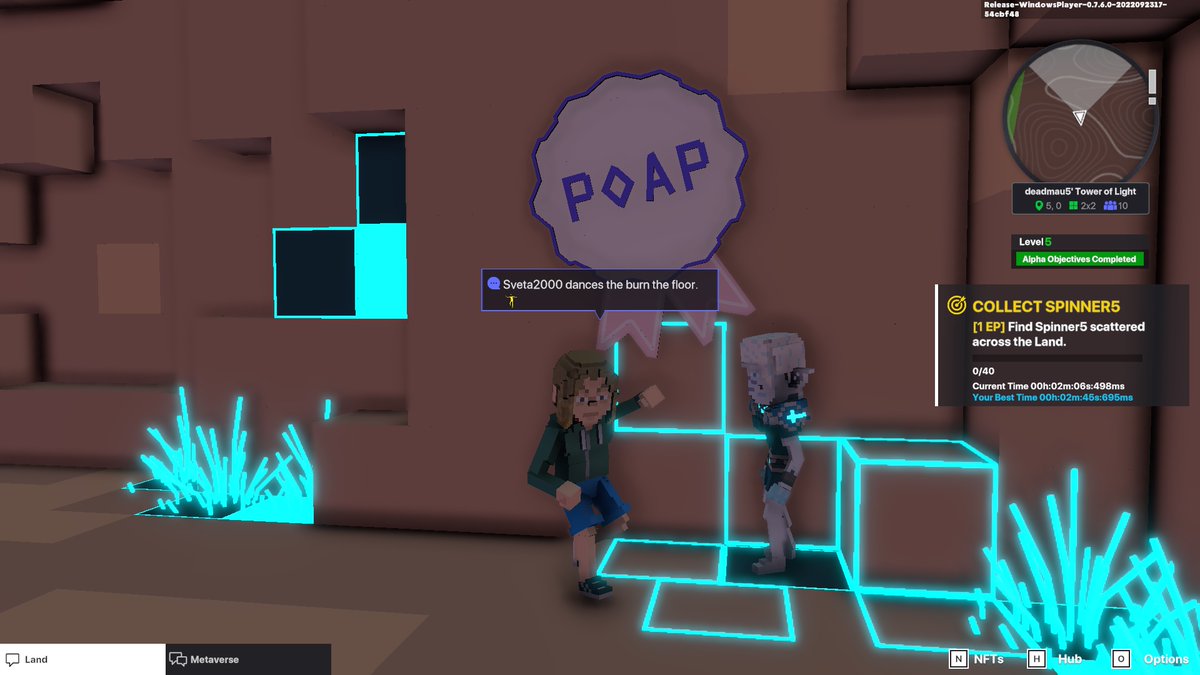Svetami2's tweet photo. @TheSandboxGame @deadmau5 I just participated in the #SandboxAlphaS3Giveaway for a chance to win 500 SAND! Found George from the Metaglitch in @deadmau5's Tower of Light, check out my screenshot below!
👇 https://t.co/uZ00uHrINu