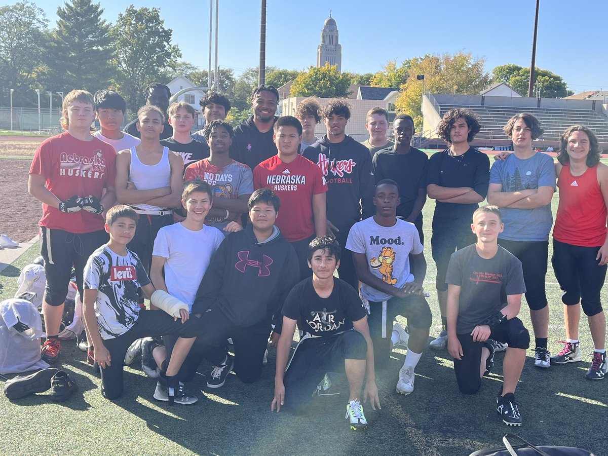 Shoutout to <a href="/B2MILES14/">Barron Miles JR</a> and <a href="/Jg3Peanut/">John Goodwin</a> for coming through to educate the freshman football team on sports at the next level.