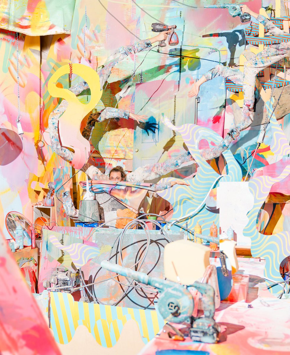 <a href="/dave_fools/">Dave Court</a> 
As a contemporary digital practitioner, using 'digital' as media, mindset, marketplace and motive Dave is leading the way. 
😭 That I was unable to get to Melbs to see 'Learning Machine' at Backwoods Gallery

photo - Portrait in the studio by Emmaline Zanelli