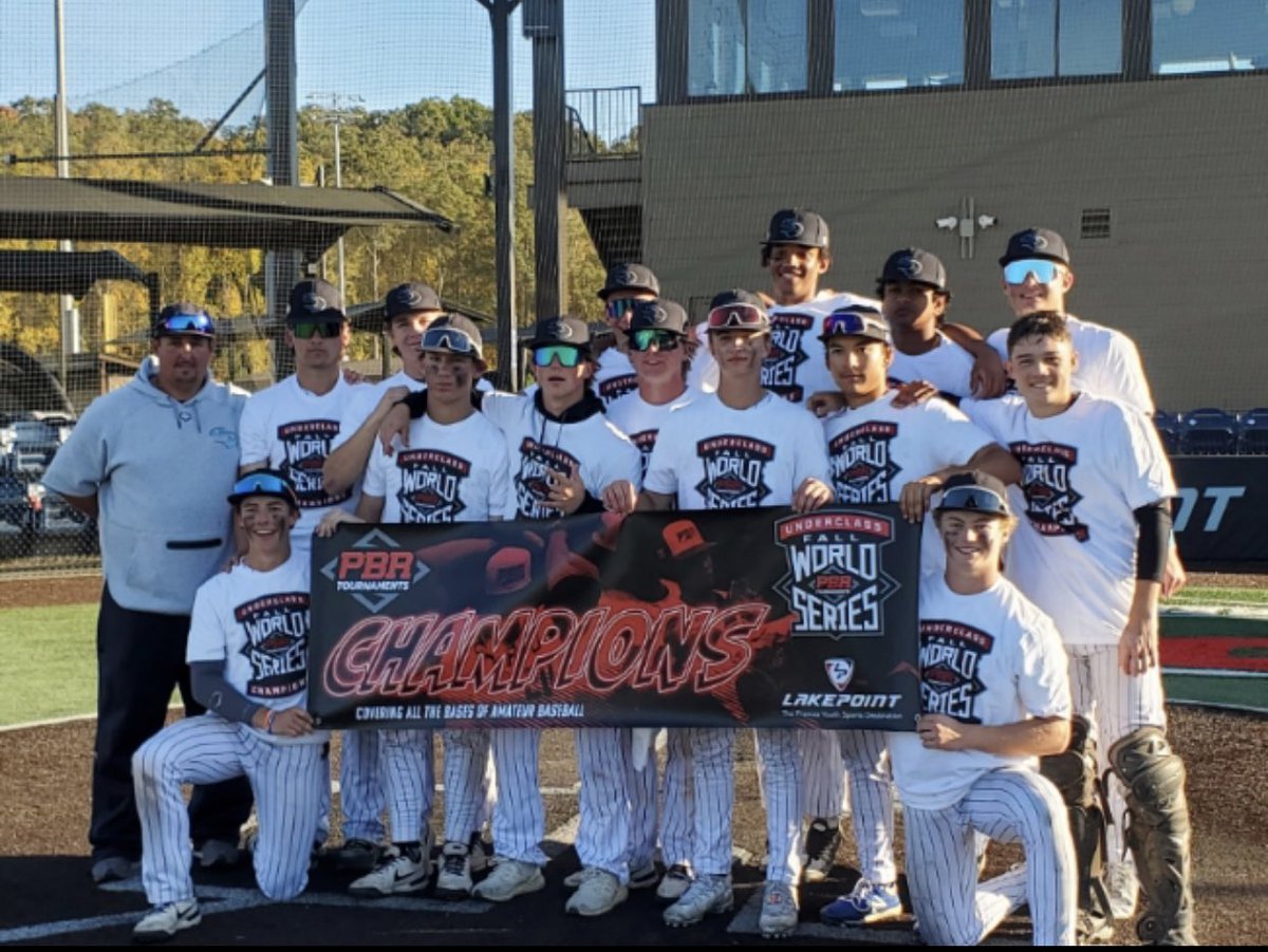 SlammersNorth's tweet photo. Slammers Austin 2025’s wins the #PBR Underclass Championships going 7-0 on the weekend scoring 45 runs and giving up 13. Great run for this group this fall out of state with a combined record of 17-1! #slammersnorth #slammersfamily #thisonesforrich https://t.co/Nu7neZCAnF