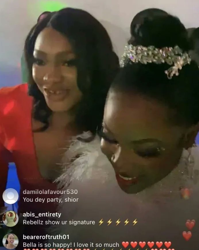 teamchomzy's tweet photo. The other night with Bella and Rachel

#bbnaija
#bella 
#rachel
#phyna https://t.co/bB6DDGLti8