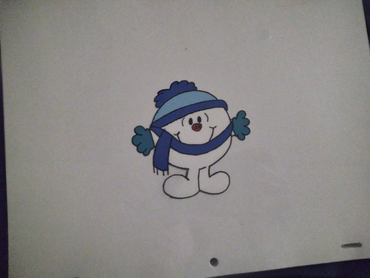 MatthewJGrisha1's tweet photo. An animation cel painting of Mr. Men OC, Mr. Chilly. One of the most successful conversions from digital to cel.
#mrmenlittlemiss #mrmenandlittlemiss #1995series #mrmen #mrchilly #ocs #animationcel #celpainting #fanart #traditionalart https://t.co/TYxDwF3MLF