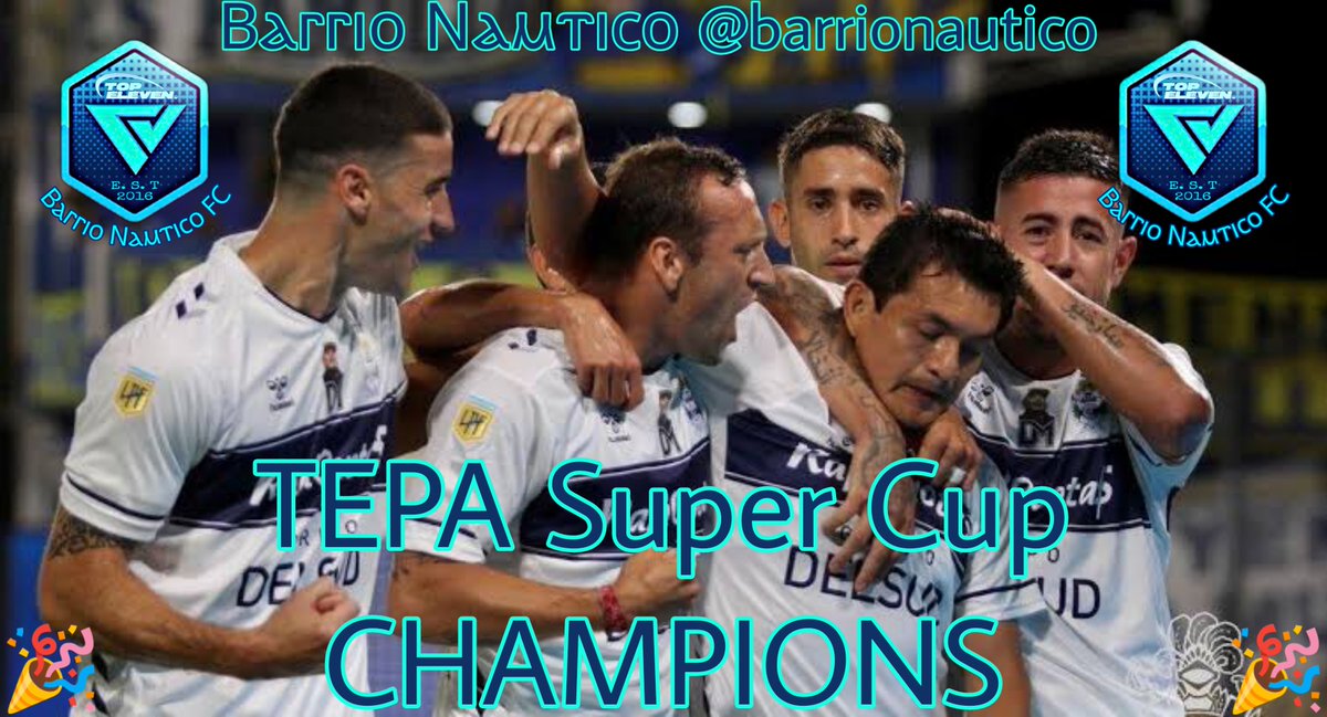 #TEPAsupercup5th 

🇦🇷<a href="/barrionautico/">Ⲃⲁⲅⲅⲓⲟ Ⲛⲁⲙⲧⲓⲥⲟ FⲤ</a> vs 🏴󠁧󠁢󠁥󠁮󠁧󠁿<a href="/LFC_T11/">Liverpool FC #TopEleven</a>

1st leg 3-0
2nd leg 1-3
Aggregate 6-1 to <a href="/barrionautico/">Ⲃⲁⲅⲅⲓⲟ Ⲛⲁⲙⲧⲓⲥⲟ FⲤ</a>

Congratulations 🎉🏆for the second time in a row Ⲃⲁⲅⲅⲓⲟ Ⲛⲁⲙⲧⲓⲥⲟ is the winner of #TEPAsupercup