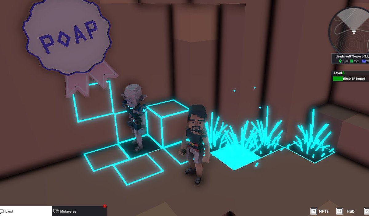 daeb_x's tweet photo. @TheSandboxGame @deadmau5 I just participated in the #SandboxAlphaS3Giveaway for a chance to win 500 SAND! Found George from the Metaglitch in @deadmau5's Tower of Light, check out my screenshot below!
👇 https://t.co/EX6XiQ0PiX
