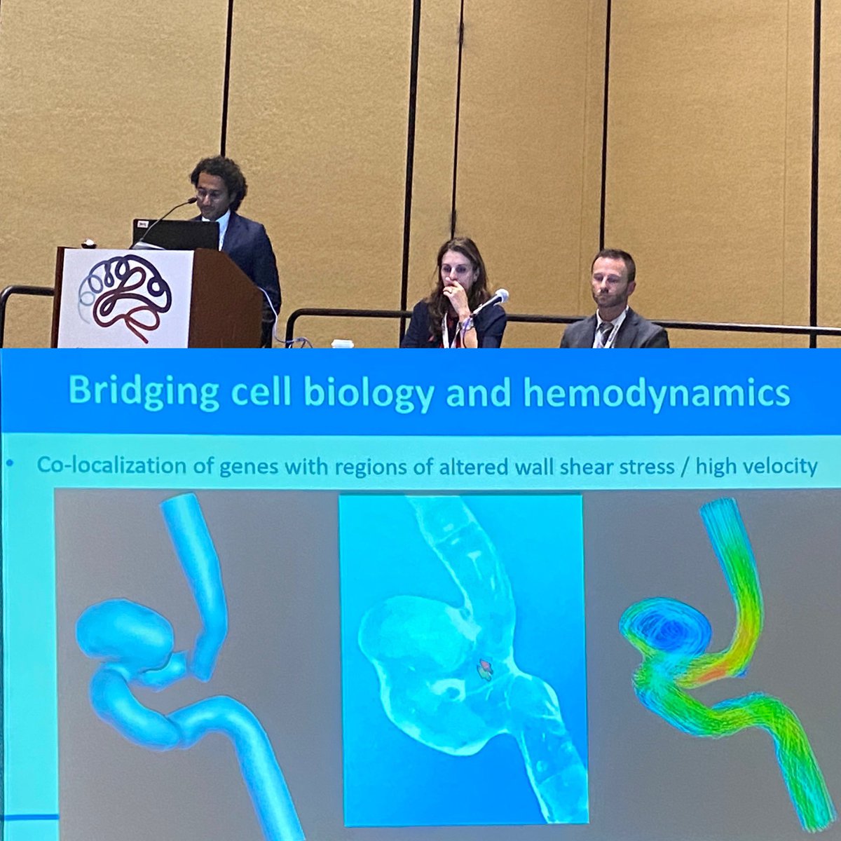 TheYangLab1's tweet photo. Excellent talk by Dr. Milan Samarage, a PGY5 at UCLA, on RNA sequencing analysis of endothelium, and its implications in understanding intracranial aneurysms. #2022cns #cns2022 https://t.co/p5SDqsXHpc