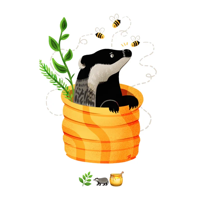Some emoji prompt illos I did back in 2019 in procreate  