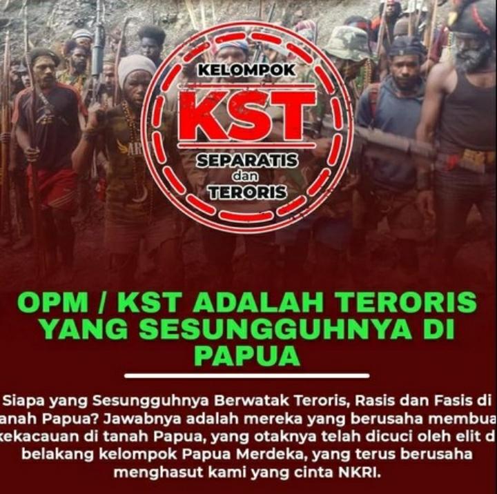 Tntrlngt's tweet photo. #savepapua #kabarpapua #infopapua #kkb #kst #opmpapua #teroris #puncakjaya #irianjaya #papuaindonesia #papuaviral #papuaterkini #beritapapua #lindungipapua #antiradikal #savepapua #bagimunegeri #serambimekah #tapalbatas #savepapua #antiteroris https://t.co/xuIzqVAANe