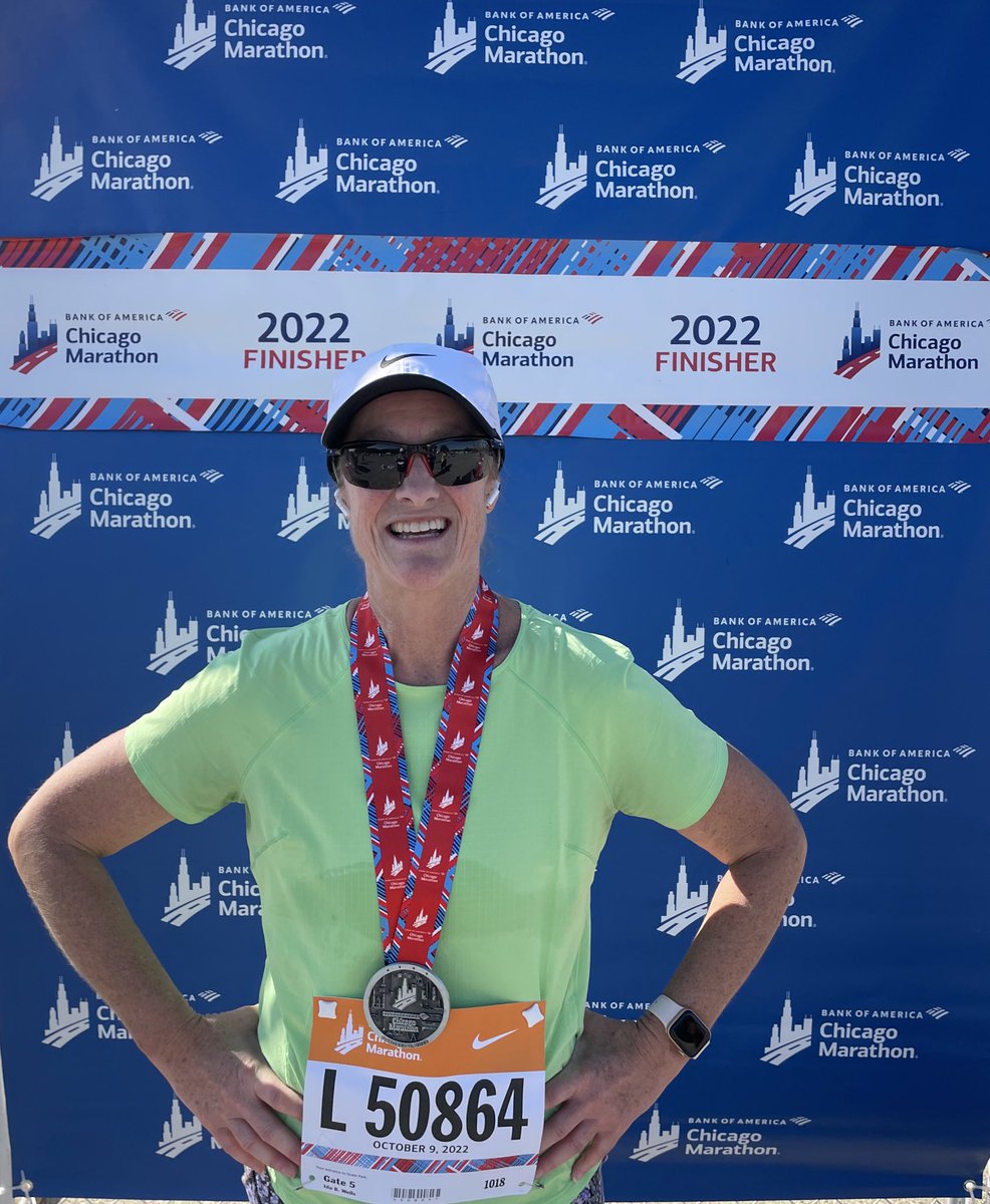 brammerk's tweet photo. #ChicagoMarathon was AMAZING! Thanks for an incredible run! https://t.co/EO6Eejdhdb