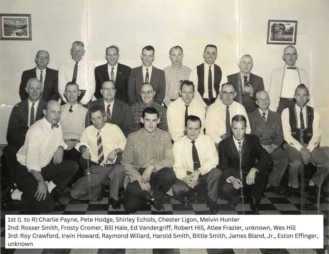 blacksburgfire's tweet photo. Blacksburg Fire Department Crew (c.1955) #BFDis100 https://t.co/UQUeyUxvTB