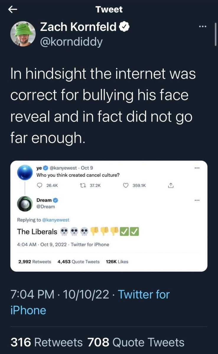 fiveluvbot's tweet photo. wait I don't get it.. isn't dream racist and shit? why are ppl cancelling zach? https://t.co/YtLJFOeeSL