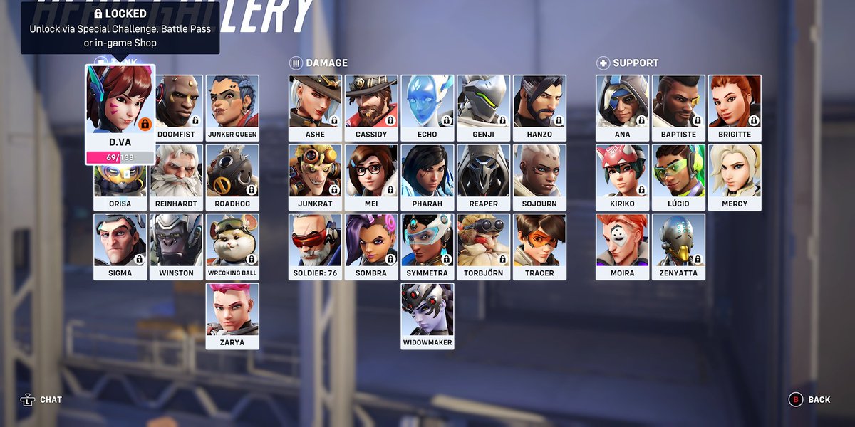 Could I get my heroes back? Idk how you manage to break your game more with every patch. 
<a href="/PlayOverwatch/">Overwatch</a>