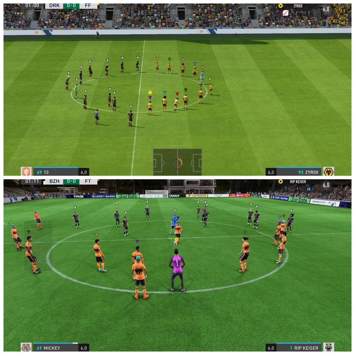 Un hommage ce soir a été fait pour un joueur qui a porté les couleurs du club , <a href="/KeiserVador/">eV KeiSer I99I</a> 😢. Tous unis pour notre même passion . 
@SsA_Papinos