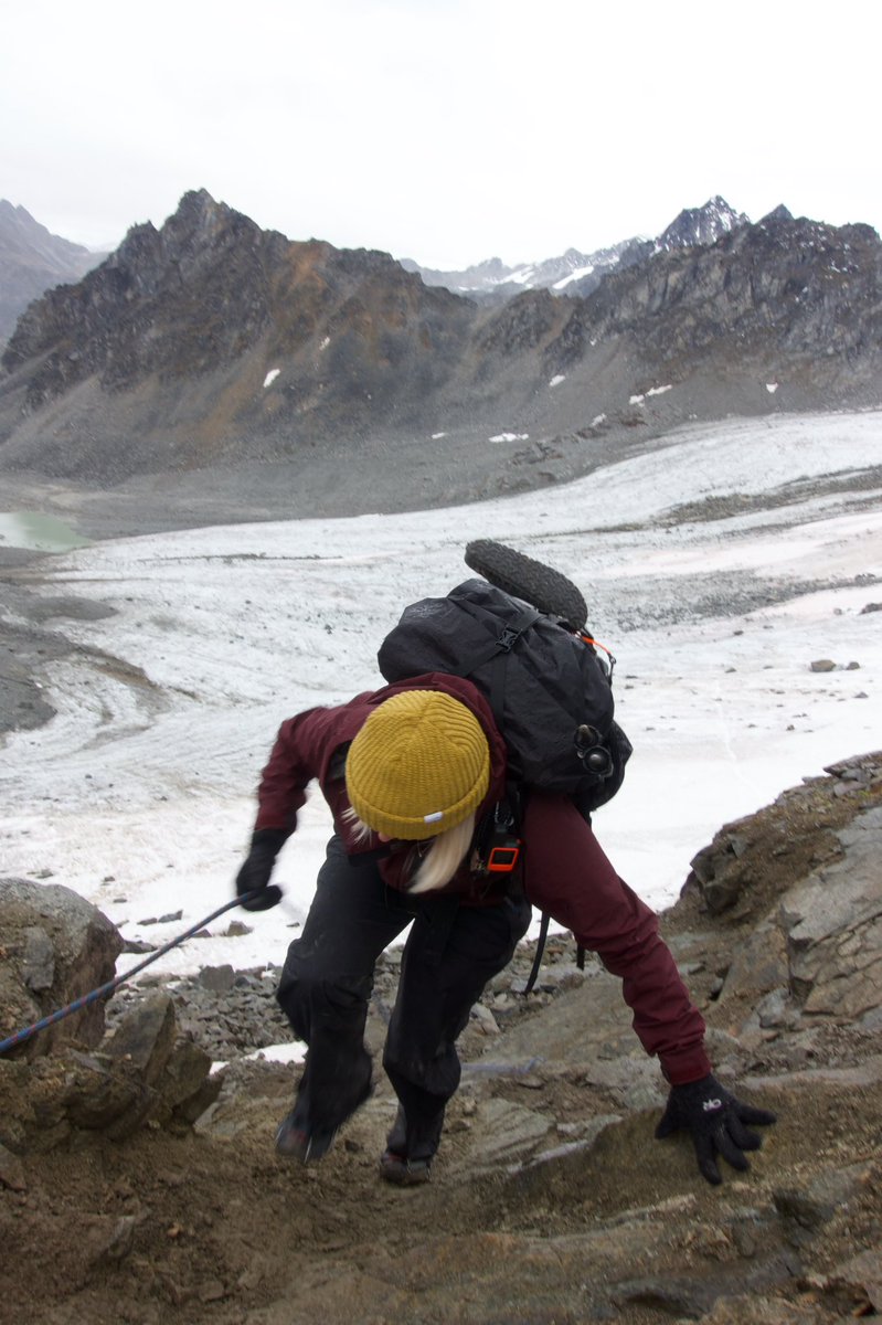 Probably one of my favorite captures my friend grabbed. It catches the technicality, effort, and the moment of ascending from the glacier. This is one special picture to me although it don’t look like much.