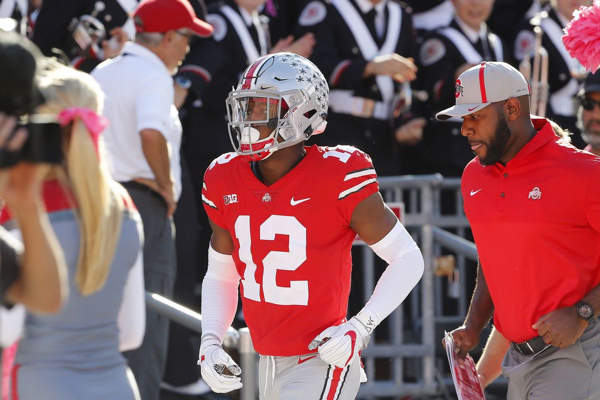VabxToure's tweet photo. After a great conversation with @Coach_Eliano I am beyond Blessed to receive an offer from THE Ohio State University!🌰 #irvingtontuff #GoBucks @CoachSmokeNJ @Blessedking1000 @IbkBender https://t.co/6J1bgcFa0Q